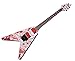 Schecter Gary Holt V-1 FR 6-String Electric Guitar - Blood Splatter