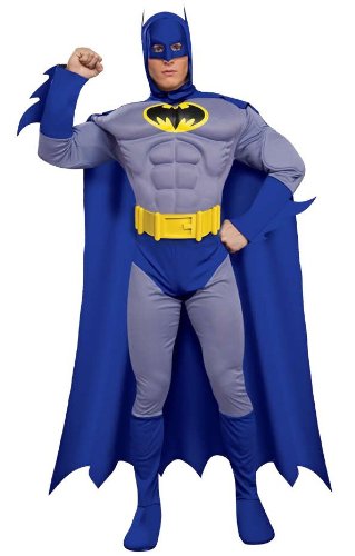 Deluxe Batman Muscle Chest Adult Costume
