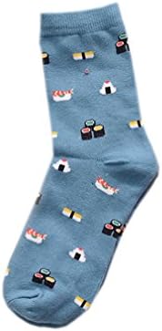 Winter Harajuku Cute Cotton Socks Sushi Food Lover Pattern