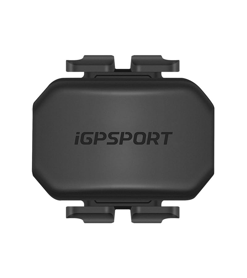 iGPSPORT Bike Cadence Sensor, Cycling RPM MPH Distance Monitor, Bluetooth ANT Compatible with Bike Computer Spin Bike