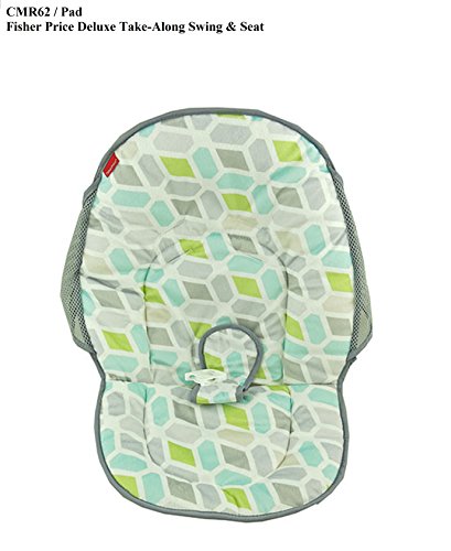 Replacement Seat Pad Cushion Cover For Fisher Price Take Along Swing Seat Gray Green Blocks Model Cmr62 Buy Online In India At Desertcart In Productid 70215781