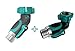 2wayz All Metal Body 45° Hose Elbow + 90° Hose Elbow Bundle. Newly Upgraded (2017): 100% Secured, Bolted & Threaded. Easy Grip, Smooth Long Handles Garden Hose y valve. Bonus included: 10 Washers.
