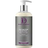 Design Essentials Oat Protein & Henna Deep Cleansing Shampoo for Relaxed & Natural Hair, Clarifies, Strengthens, & Volumizes 