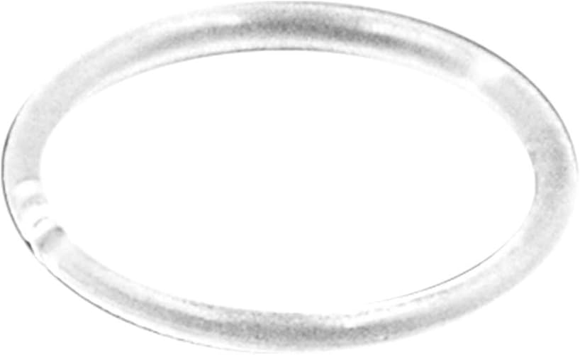 Amazon バイオフレックス シームレスリング サイズ 18ゲージ 内径 8mm ボディピアス レディース 鼻ピアス セプタム ノーズリング 透明 シークレット 18g シンプル クリア 輪っか リング型 ボディピアス 通販