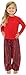 SlSleepytimePjs Kids Family Matching Pajamas Red Plaid 3T