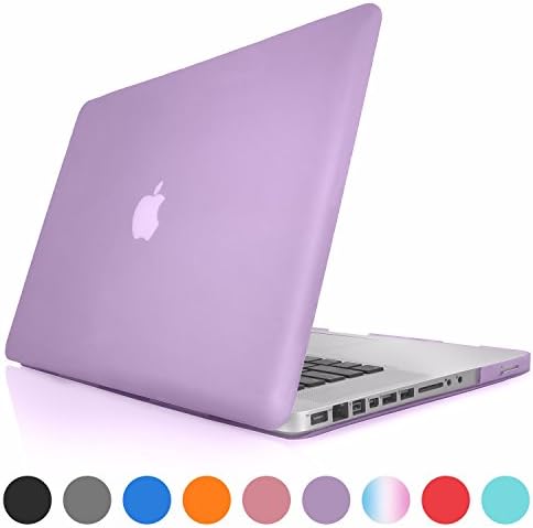 Mobility Durable Case Cover For MacBook - Soft-Touch Plastic Shell Fits MacBook Pro 15.4" with Retina Display - Model A1398 - Purple