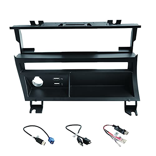 DYNAVIN E46 Double DIN Stereo Dash Kit HVAC Relocation Bracket Single