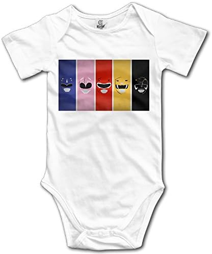 Newborn Boy Girls Infant Power Rangers Jumpsuit Bodysuit Clothes