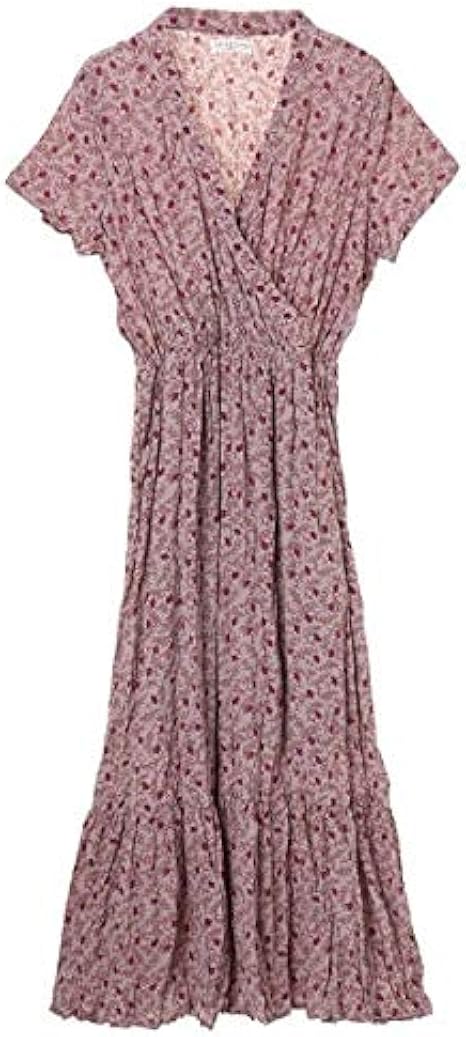 アースミュージック エコロジー Earth Music Ecology Sly リンクル花柄ワンピース ラベンダー F ワンピース チュニック 通販 Amazon