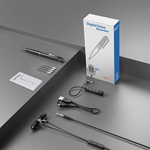 Digital voice recorder with 32GB storage, priced between $32.99 and $34.99 as of August 9, 2023.