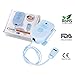 DryBuddyEZ Bed Wetting (Enuresis) Alarm (Sound & Vibration) to Help Cure Bedwetting and Incontinence for Children and Adults.