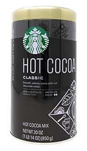 Amazon.com : Starbucks Classic Hot Cocoa, 30 Ounce : Starbucks Hot