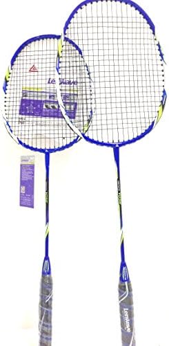 Lenwave Badminton Set Two Carbon Shaft Badminton Racquet Badminton Racket Set Including Badminton Bag Set of 2