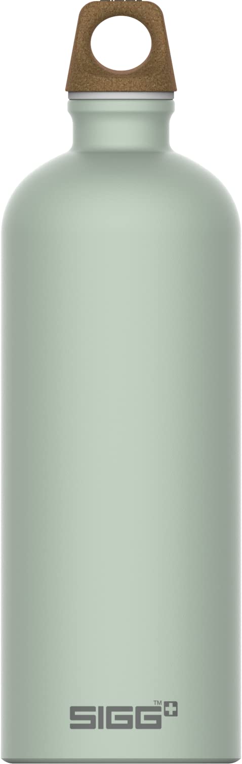 Sigg - Aluminium Water Bottle - Traveller MyPlanet Black - Climate Neutral Certified - Suitable For Carbonated Beverages - Leakproof - Lightweight - BPA Free