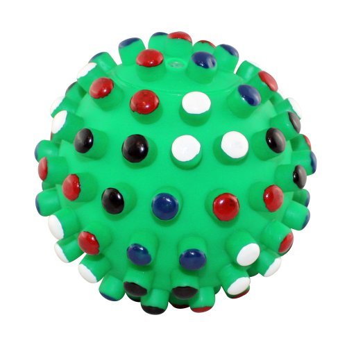 Ethical 5-Inch Vinyl Gumdrop Ball with Colored Tips,Colors vary