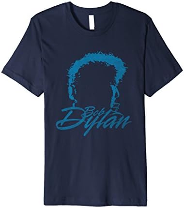 Mens Bob Dylan Spotlight Tee Officially Licensed 2XL Navy