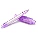Novelty Place [Spy Pen] Invisible Ink Pen with Built-in UV Light - Magic Marker For Drawing, Secret Message Writing, Currency Checking, Security Marking (Pack of 4)