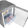 Hisense-FV105D4BC21-82-Litre-Freestanding-Under-Counter-Freezer-A-Energy-Rating-56cm-Wide-Stainless-Steel Hisense FV105D4BC21 82 Litres Freestanding Freezer, 56 × 84.5 × 57.5 cm (W×H×D), Stainless steel, Grey
