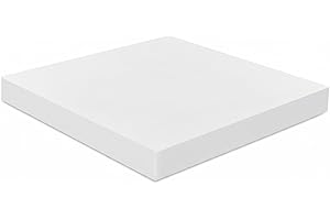 Frienda 1 Pack 2 x 20 x 20 Upholstery High Density Craft Foam Sheets Replacement Square Cut to Size Cushion Chair Padding, Suitable for Shipping, Packing, Cushion Foam, Mailing, Cosplay