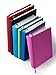 6 Pack Stretchable JUMBO Book Covers for Textbooks up to 9 x 12 by Zen4Life -Best for Protecting Your Valuable Books - Washable, Reusable, Multi-colored Book Socks with Bookmark