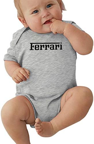Ferrari Baby Short-Sleeved Climbing Suit Black