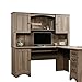 Sauder Harbor View Hutch, Salt Oak finish, Country Rustic, L: 66.14