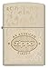 Zippo American Classic Cream Matte Pocket Lighter