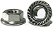 Flange Nuts Serrated 18-8 Stainless Steel - 3/8-16 (.562 Flats x .347 Thick) Qty-25