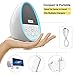 Portable Rechargeable White Noise Machine with 8 Colors Night Light, Sound Machine Improve Sleeping with 29 Non-Looping Soothing Nature Sounds and Lullaby, Ideal for Kids, Adults and Travel