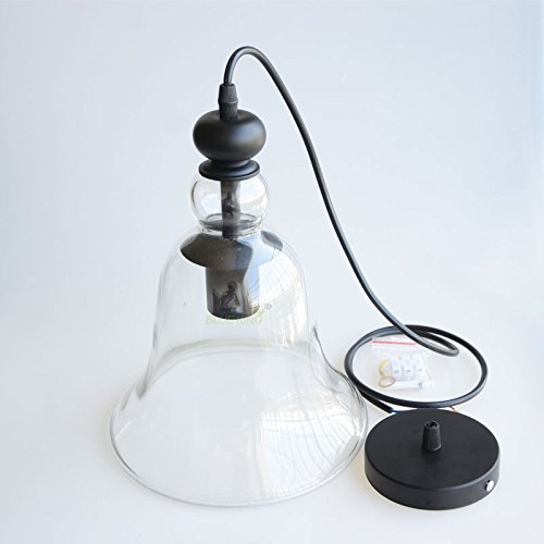 Kitchen Island Pendant Light Glass Shade Pendant Lighting Bar Ceiling Lamp Office Modern Ceiling Light Study Chandelier Lighting Bulb Include UNICASA (Pendant Light) - Thumbnail 4