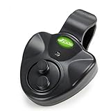 COFFLED® 1pcs LED Electronic Fish Bite Finder Alarm Alert Light On Fishing Rod Outdoor black
