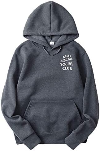Banlangen Unisex Antisocial Social Club Hoodie
