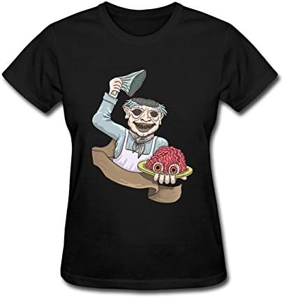 Layannie Women's Zombie The Cook Treats Short Sleeve T shirt XXL