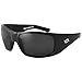 Clear Lake Montana Polarized Sport Fishing Sunglasses Black Wrap Around Frame (Black)