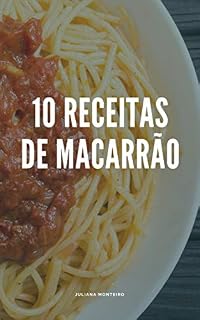Livro 10 receitas de macarrão