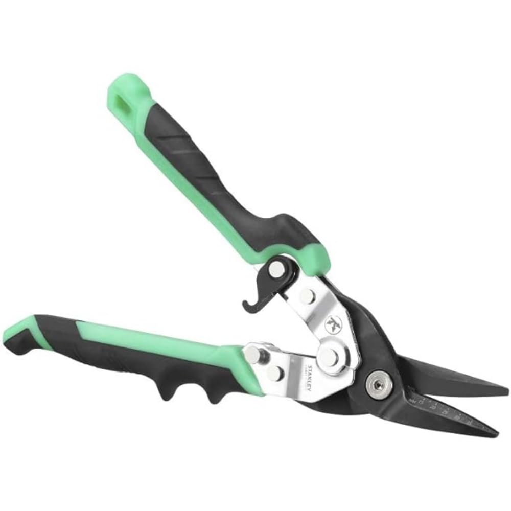 Stanley FMHT73557-0 Tijeras Corta Chapas Corte a la derecha FatMax Pro-Ergo, Aluminium