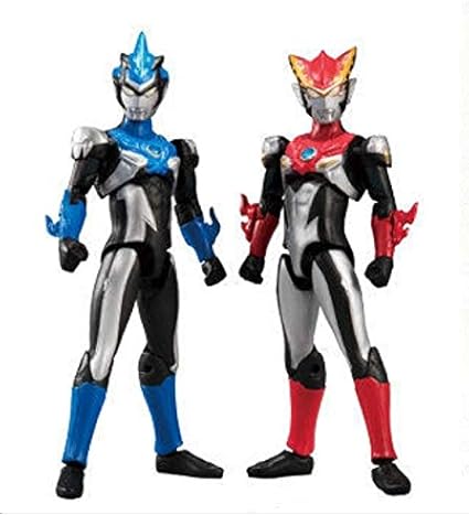 Amazon 食玩 超動 ウルトラマン ロッソ ブル 2種セット ウルトラマンルーブ 通販