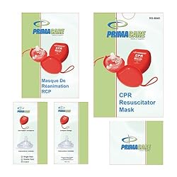 PrimaCare RS-6845 Single Valve CPR Rescue Mask in
