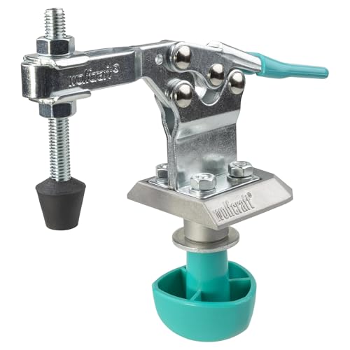 wolfcraft Mobile Quick Clamp - Rapid Workpiece Clamping - 150 kg Pressure