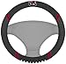 FANMATS 14927 South Carolina Gamecocks Embroidered Steering Wheel Cover Black 15