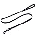 Max and Neo Small Dog Reflective Nylon Dog Leash - We Donate a Leash to a Dog Rescue for Every Leash Sold (Black, 4 FT x 5/8