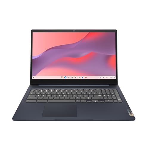 Lenovo IdeaPad 3i Chromebook, 15,6 Zoll FHD Display, Intel Celeron N4500, 8GB RAM, 64GB eMMC, 1920x1080px, 720p Kamera, Chrome OS, Abyss Blue