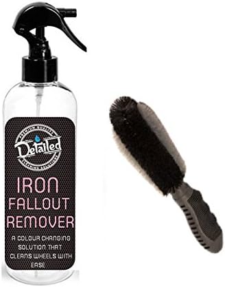 DetailedOnline IRON CONTAMINANT & FALLOUT REMOVER. ALLOY WHEEL CLEANER Free Wheel Brush