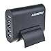 ABLEGRID 5V 10A 50W 5-Port USB Charger Travel Desktop Adapter Rapid Charging for Apple iPhone 6S, 6S Plus,iPad Air, mini,Samsung Galaxy S6, Edge, Plus and Many Other Devices (Black)