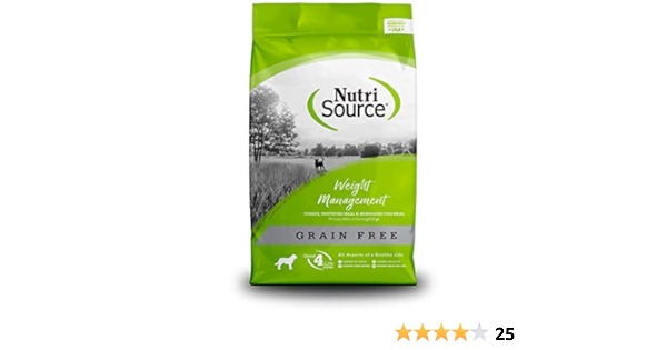 nutrisource weight management grain free