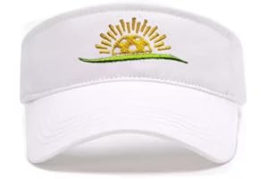 AIMASTZ Embroidered Adjustable Pickleball Visor, Pickleball Sports Hat for Men Women,Gifts for Pickleball Lovers