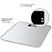 Smart Weigh Digital Body Weight Bathroom Scale,Tempered Glass,Backlit Display,Precision Measurements,Step-On Technology, 400 Pounds,Silver