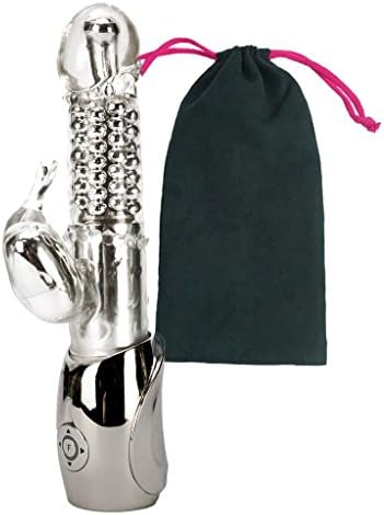 Rabbit Vibe Women Masturators Toy Enhance Sex Experience and Release Pressure Silver