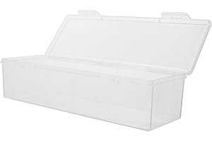 FOMIYES Plastic Card Storage Boxes with Portable Design for Sports Cards