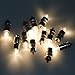 AGPtek 12x LED LED Party Lights Non-Blinking Waterproof Lights For Paper Lanterns Balloons Floral or Wedding Decorations (Warm-White)